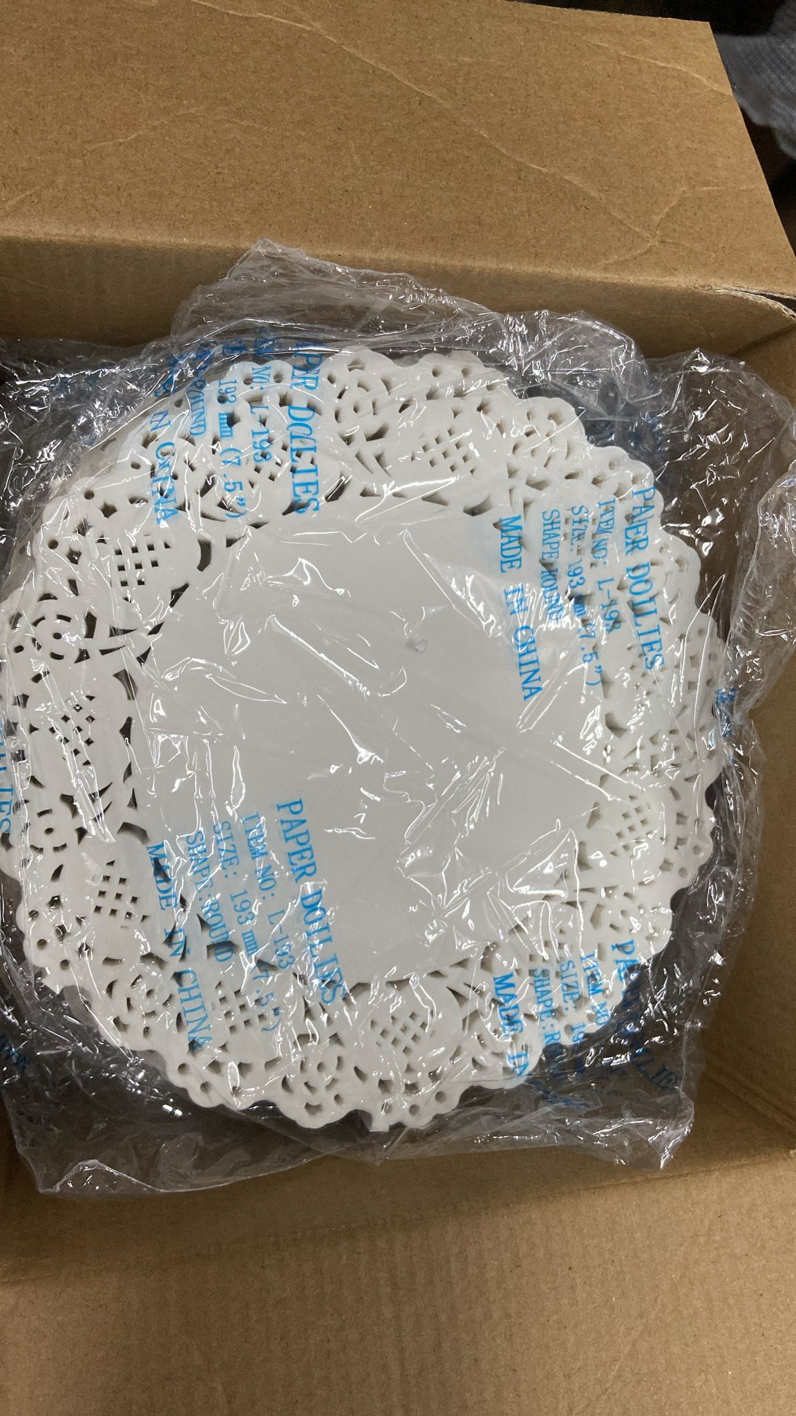 7.5" 餅底花紙 (170張)