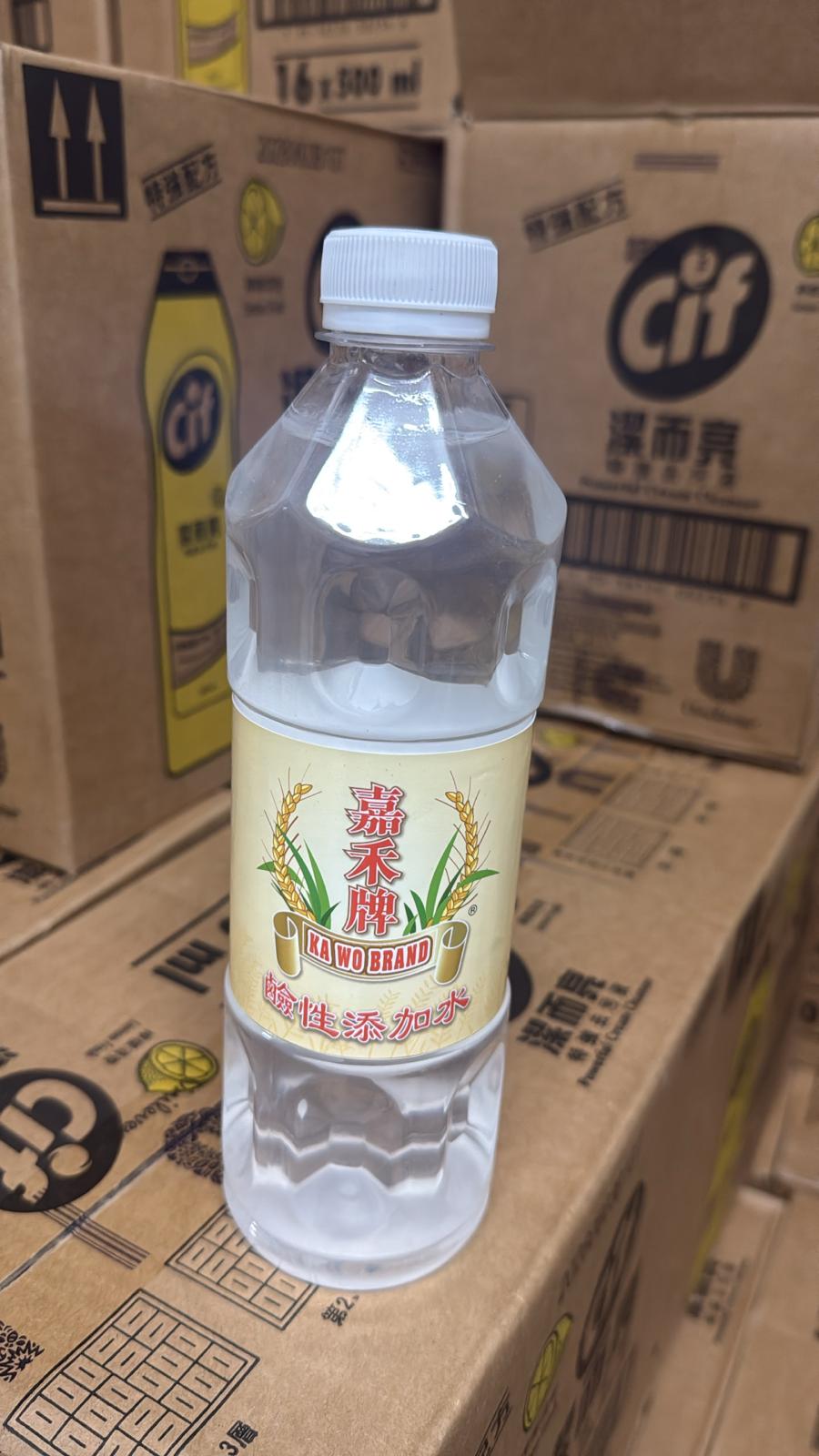 嘉禾牌鹼性添加水(膠樽裝)