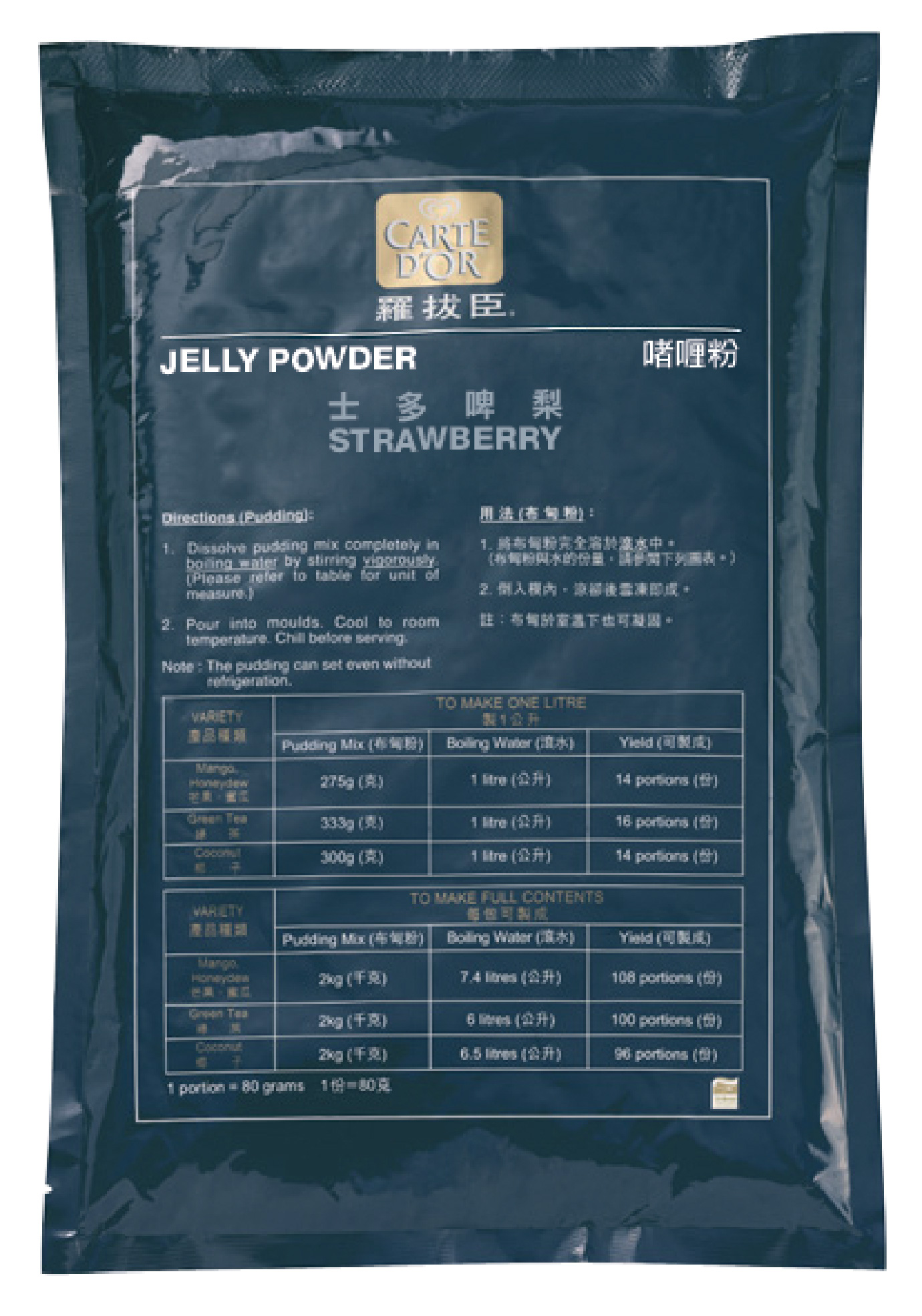 羅拔臣士多啤梨啫喱粉