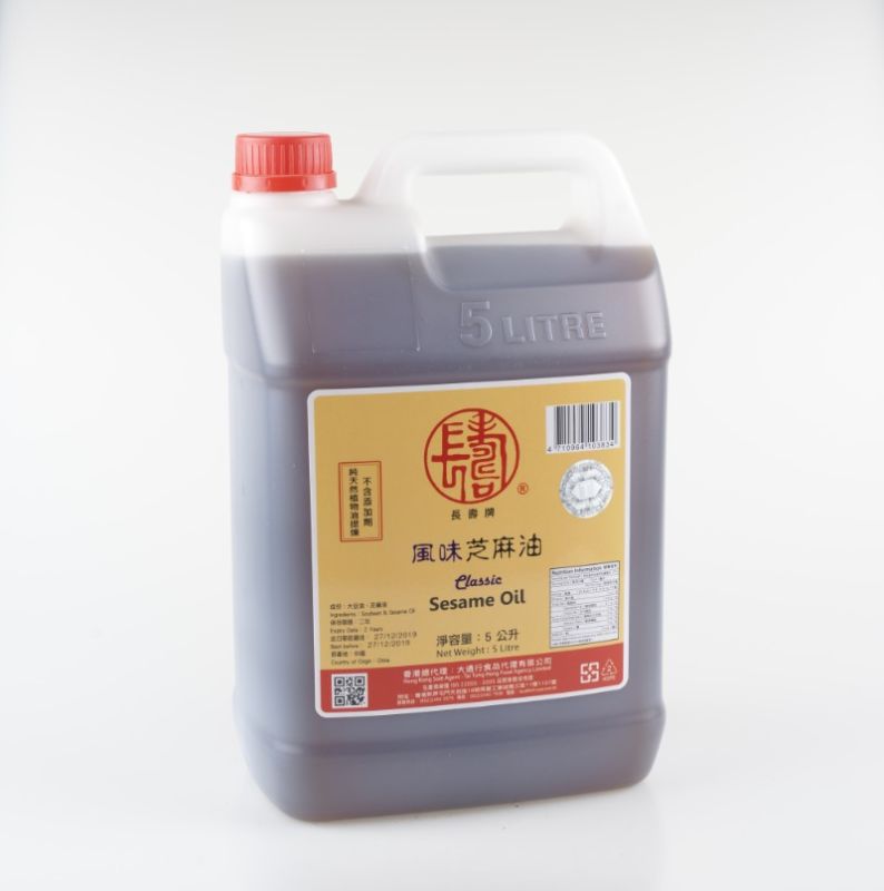 長壽牌風味芝麻油(台灣)